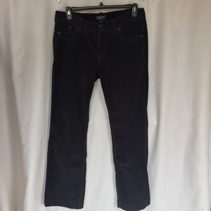 Ralph Lauren black stretch corduroy size 14